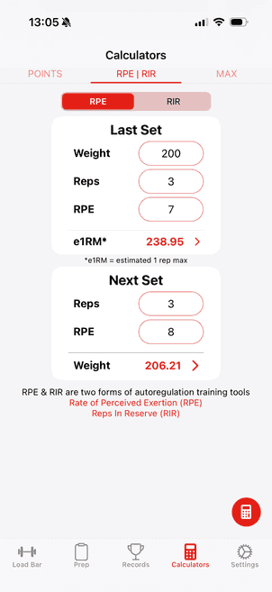 Powerliting Program Rpe Experience this RPE calculator and many more powerful tools directly in ...